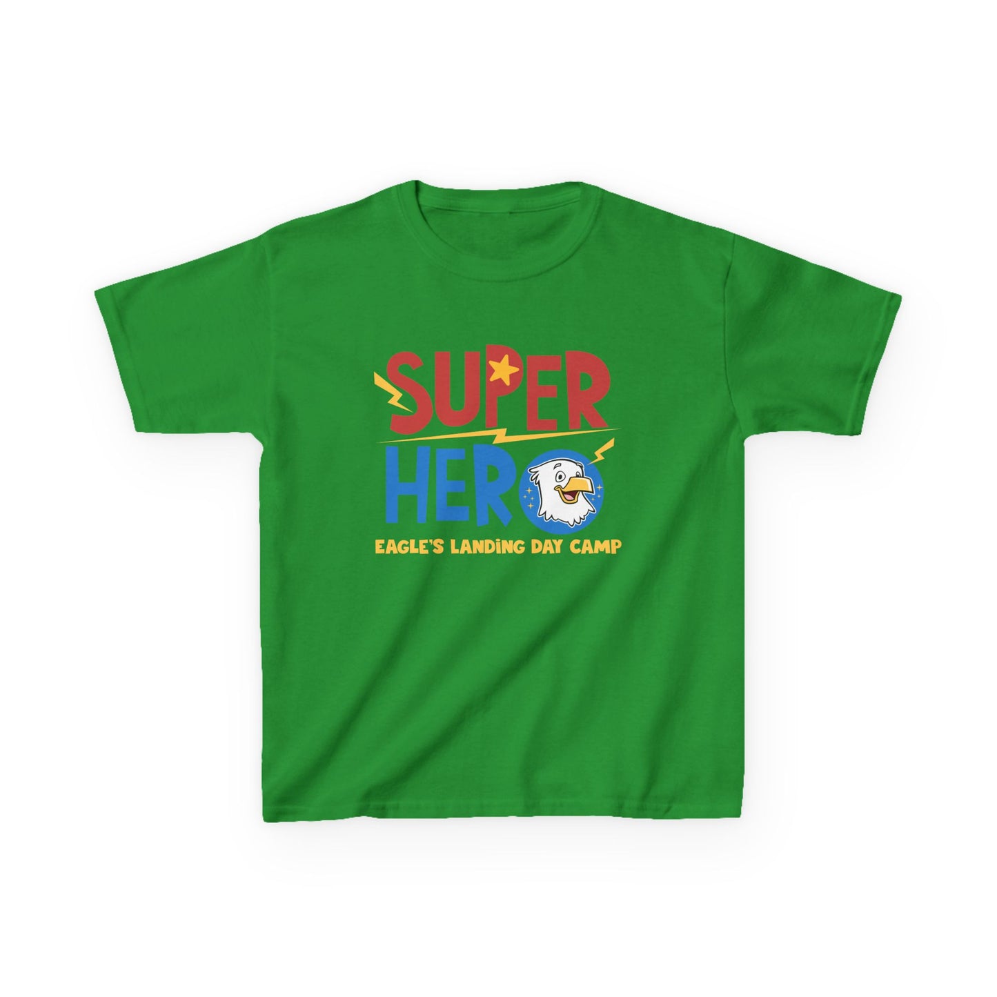 Super Hero Kids Heavy Cotton™ Tee - Eagle's Landing Day Camp