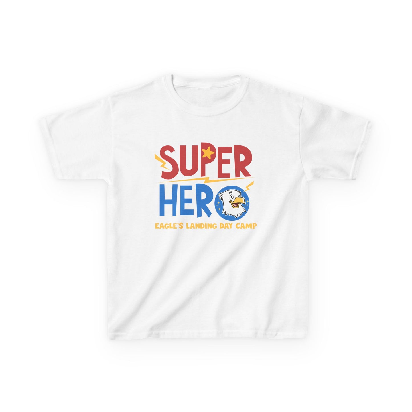 Super Hero Kids Heavy Cotton™ Tee - Eagle's Landing Day Camp