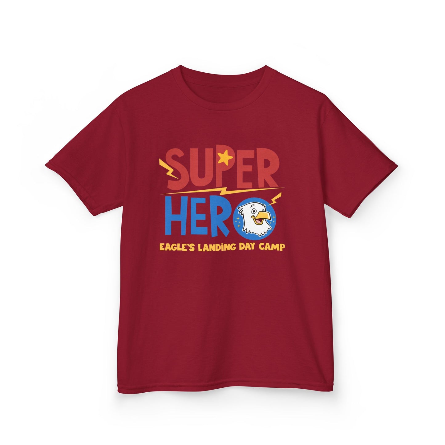 Super Hero Kids Heavy Cotton™ Tee - Eagle's Landing Day Camp
