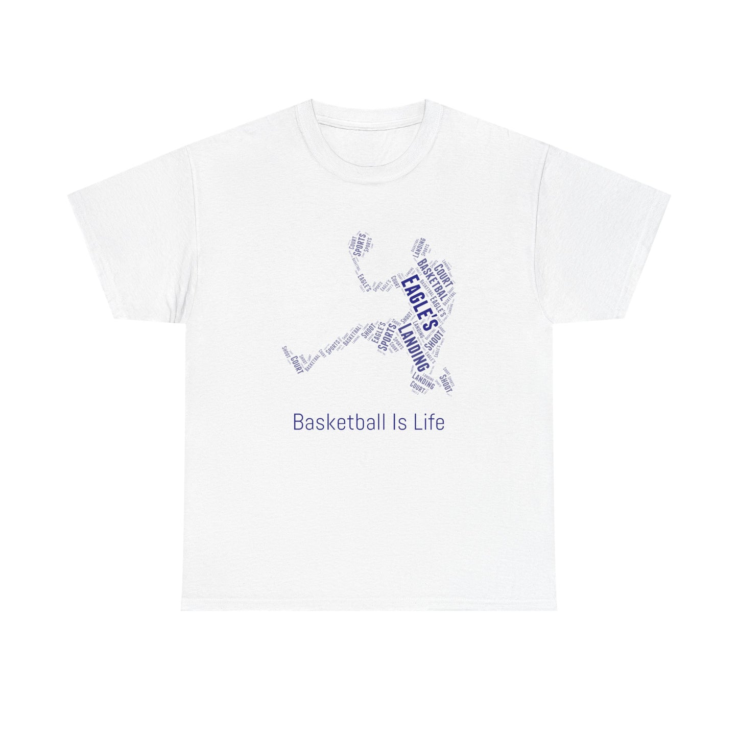 STAFF Basketball Is Life Unisex Heavy Cotton Tee