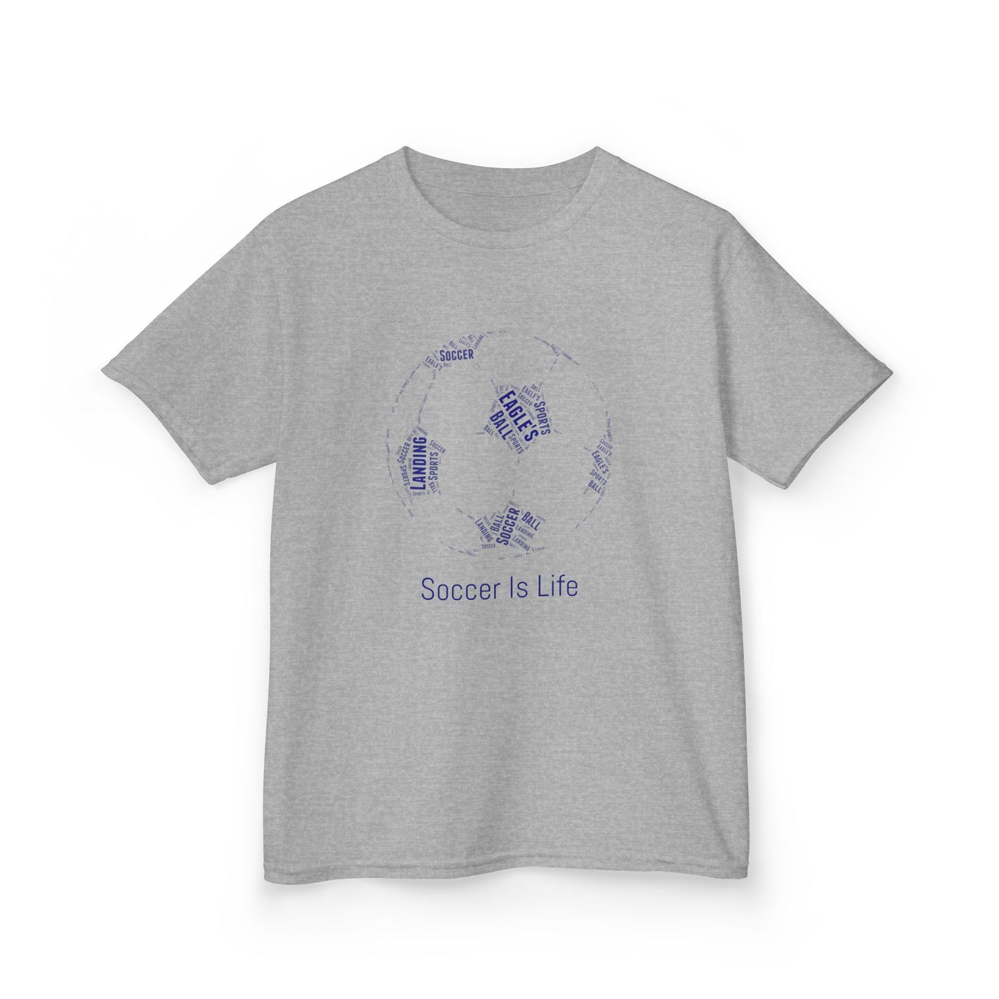 STAFF Soccer Ball Kids Heavy Cotton Tee - Perfect for Young Athletes