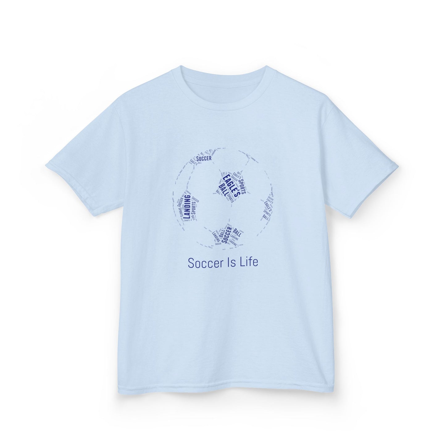 STAFF Soccer Ball Kids Heavy Cotton Tee - Perfect for Young Athletes