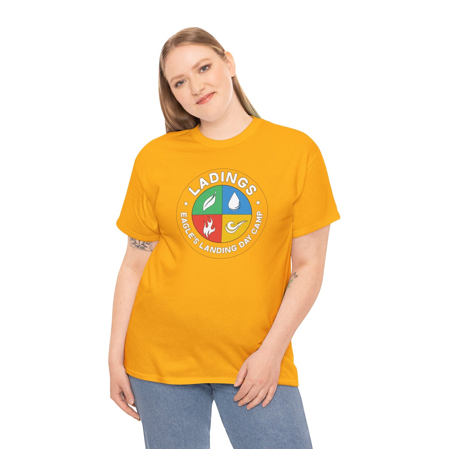 STAFF LADINGS Tribal Unisex Heavy Cotton Tee