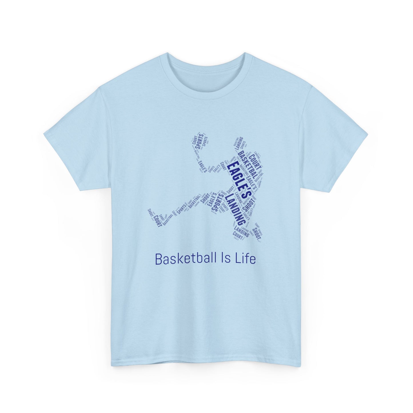 STAFF Basketball Is Life Unisex Heavy Cotton Tee