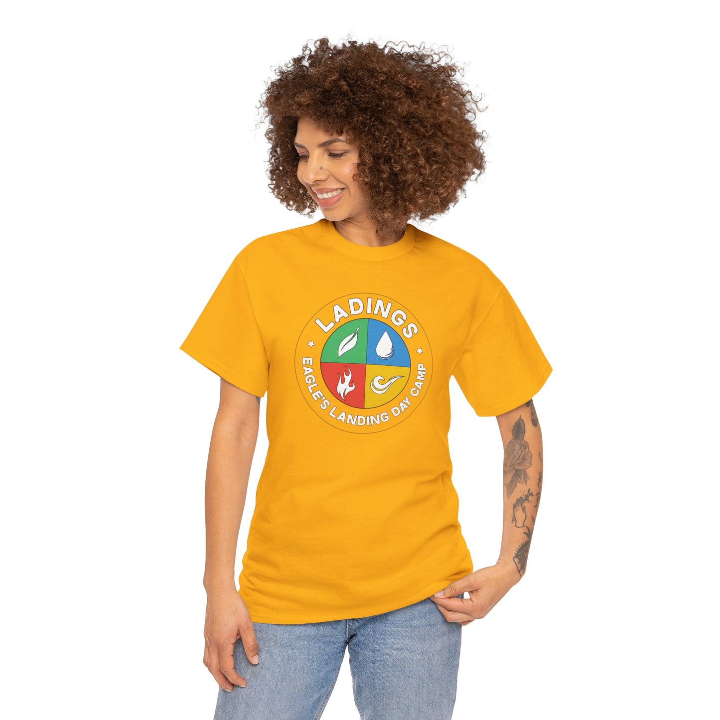 STAFF LADINGS Tribal Unisex Heavy Cotton Tee
