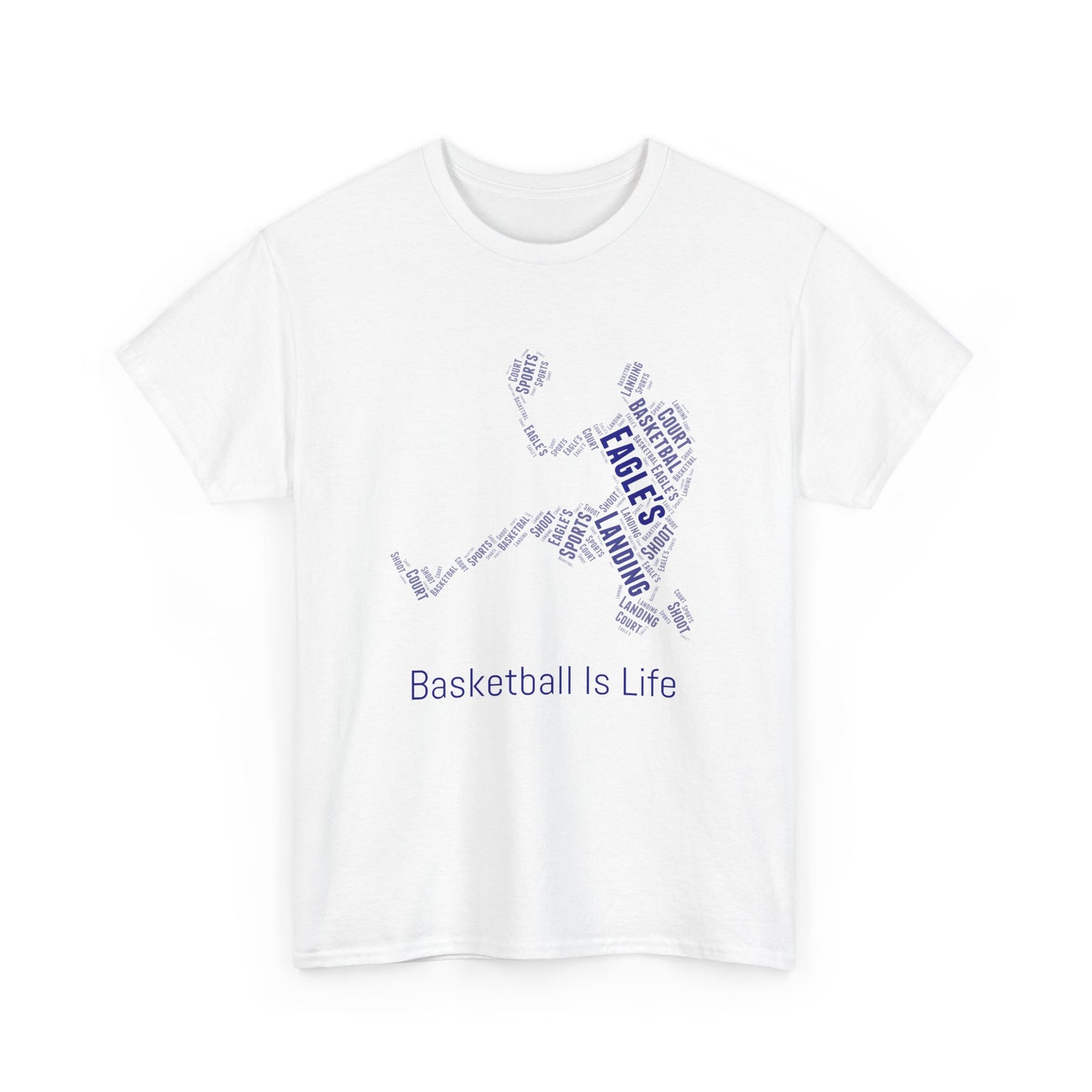 STAFF Basketball Is Life Unisex Heavy Cotton Tee