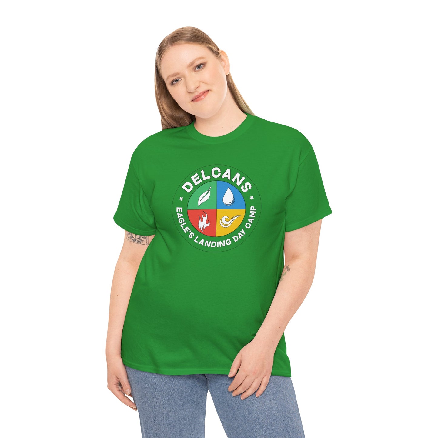 STAFF DELCANS Tribal Unisex Heavy Cotton Tee