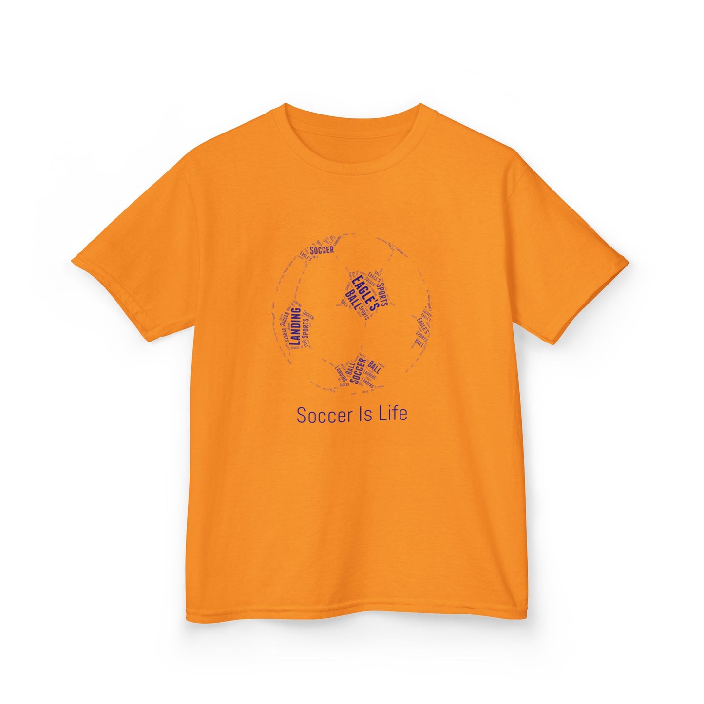 STAFF Soccer Ball Kids Heavy Cotton Tee - Perfect for Young Athletes