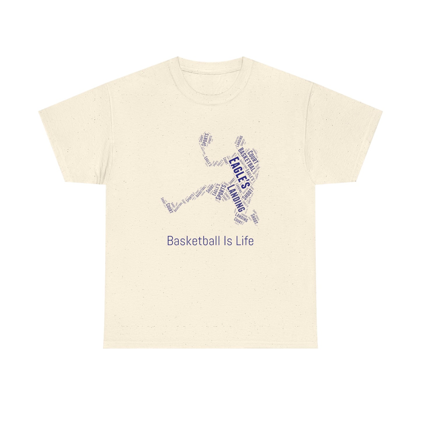 STAFF Basketball Is Life Unisex Heavy Cotton Tee