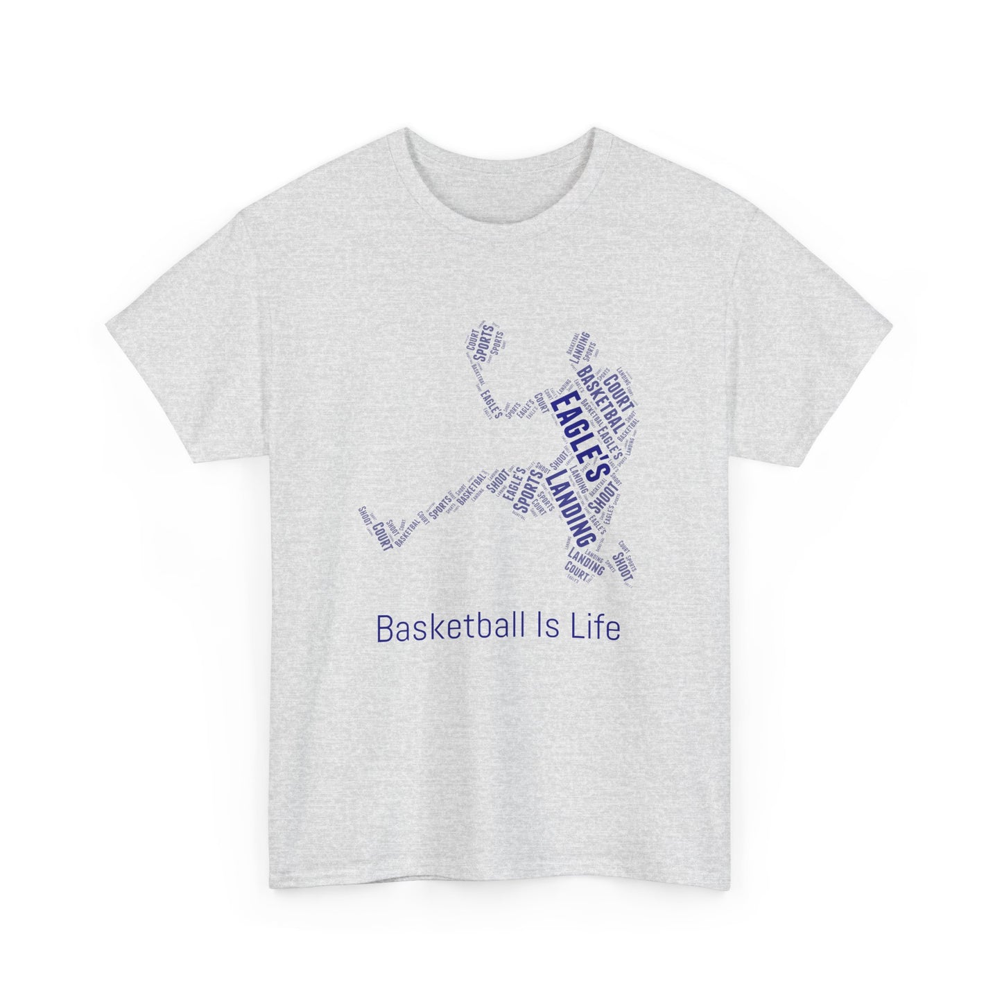 STAFF Basketball Is Life Unisex Heavy Cotton Tee