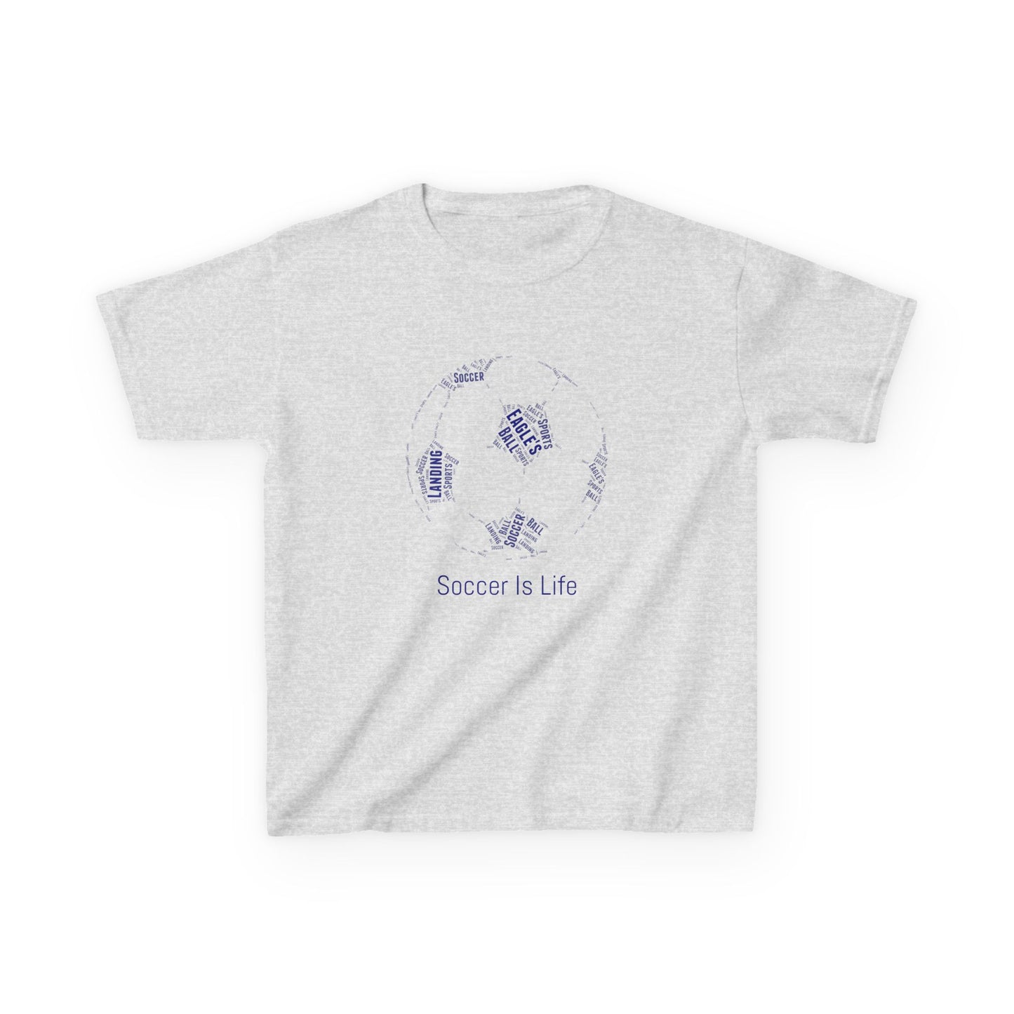 STAFF Soccer Ball Kids Heavy Cotton Tee - Perfect for Young Athletes