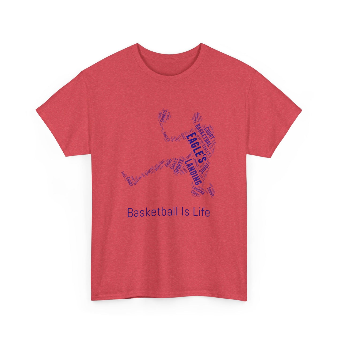 STAFF Basketball Is Life Unisex Heavy Cotton Tee
