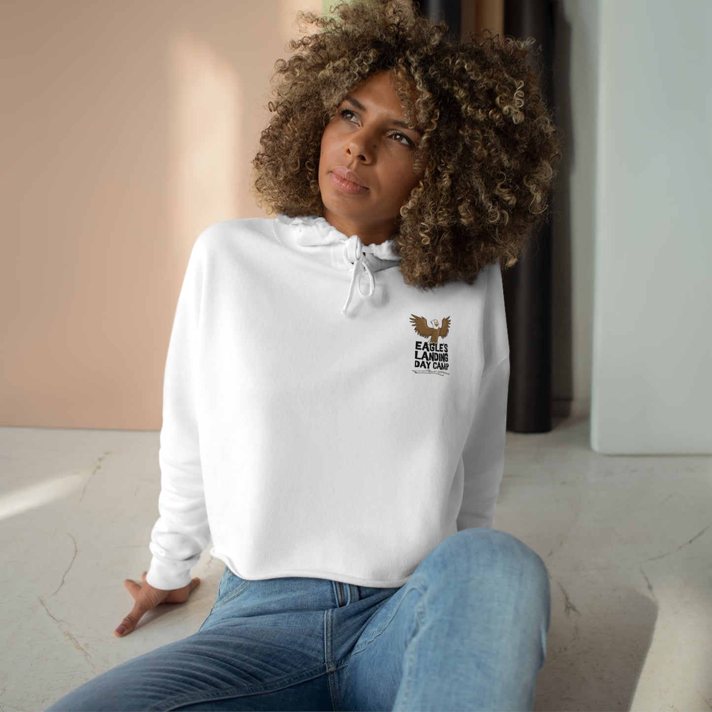 STAFF Crop Hoodie