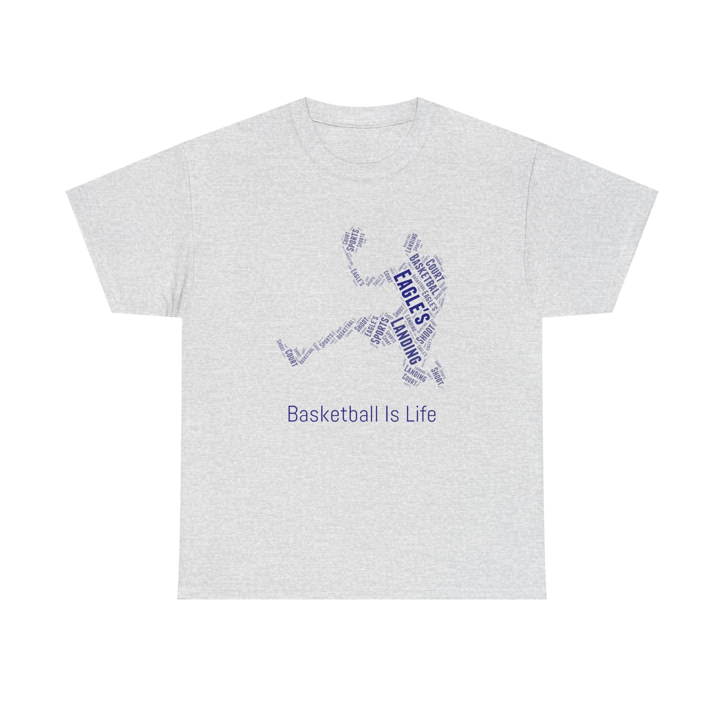 STAFF Basketball Is Life Unisex Heavy Cotton Tee