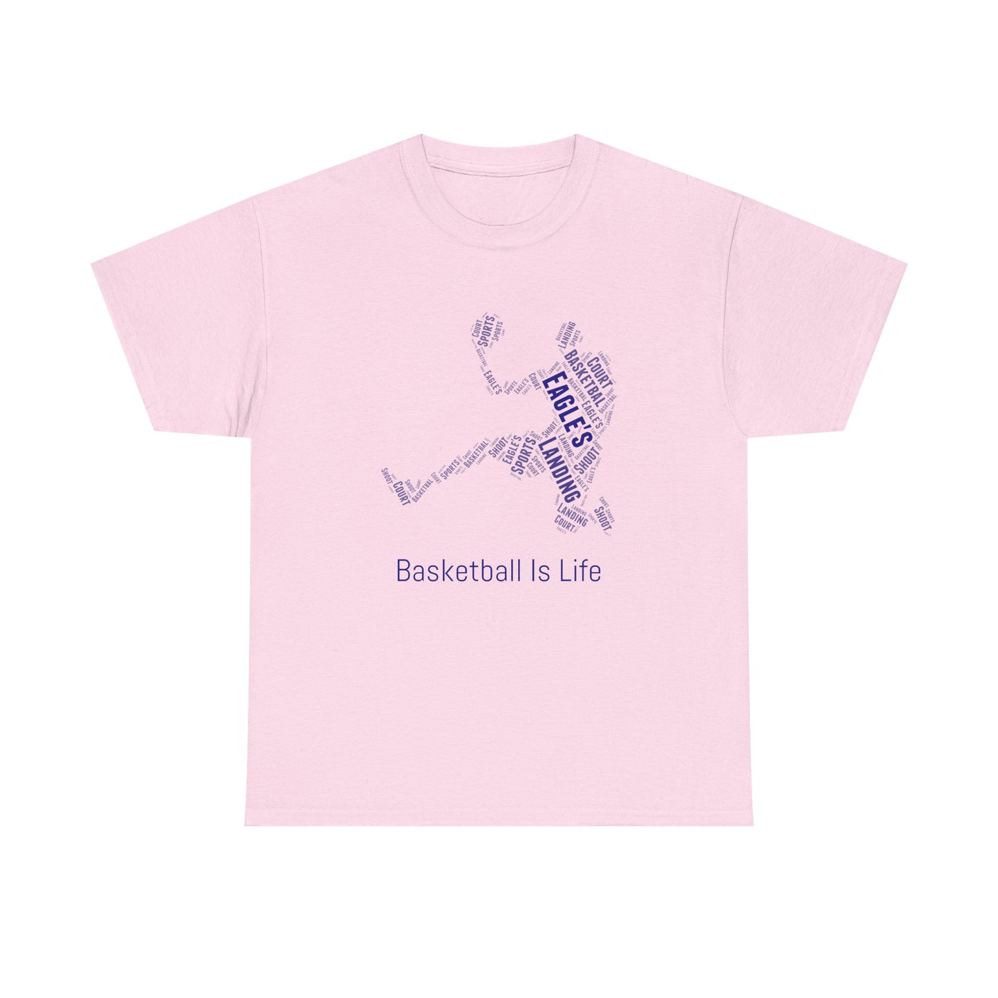 STAFF Basketball Is Life Unisex Heavy Cotton Tee