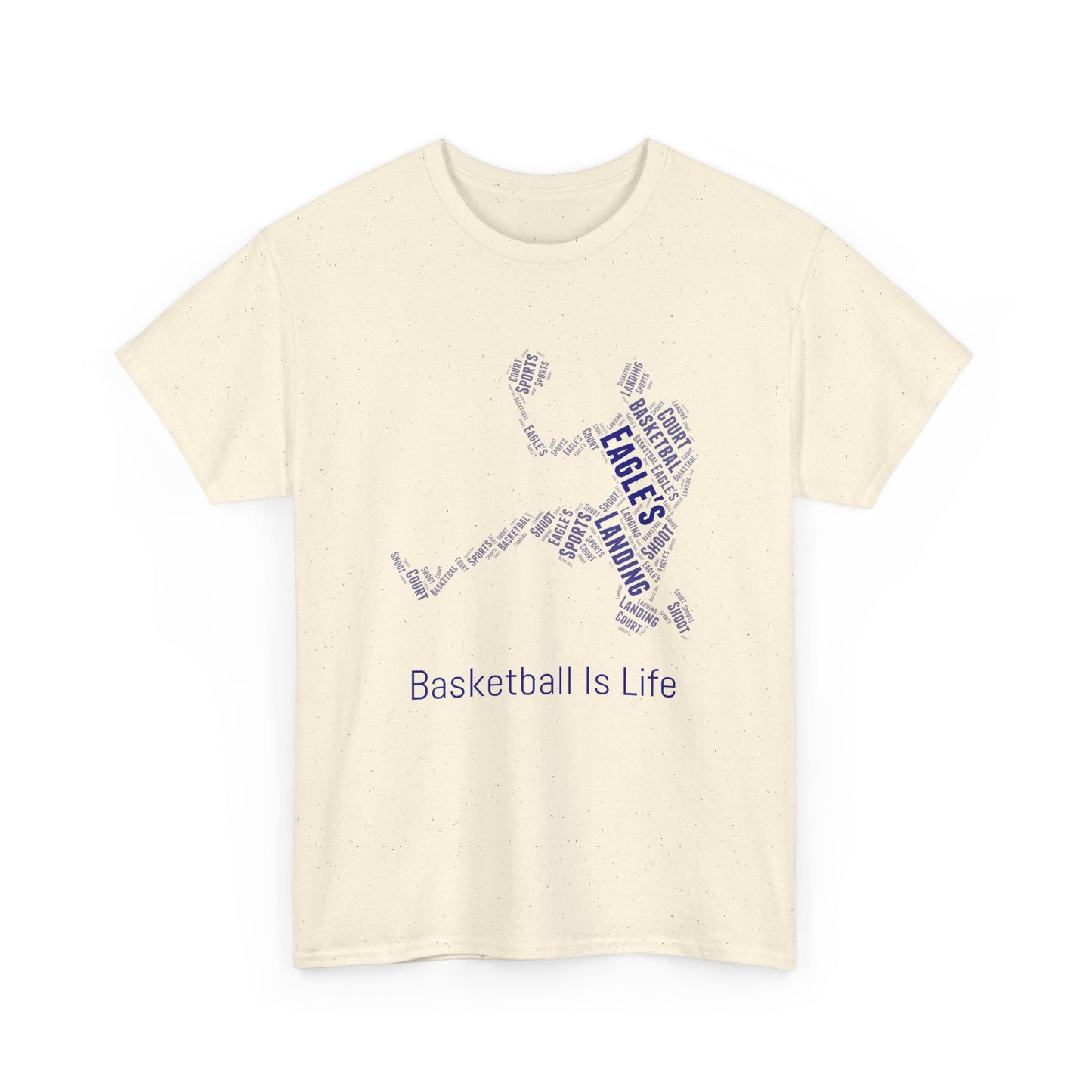 STAFF Basketball Is Life Unisex Heavy Cotton Tee