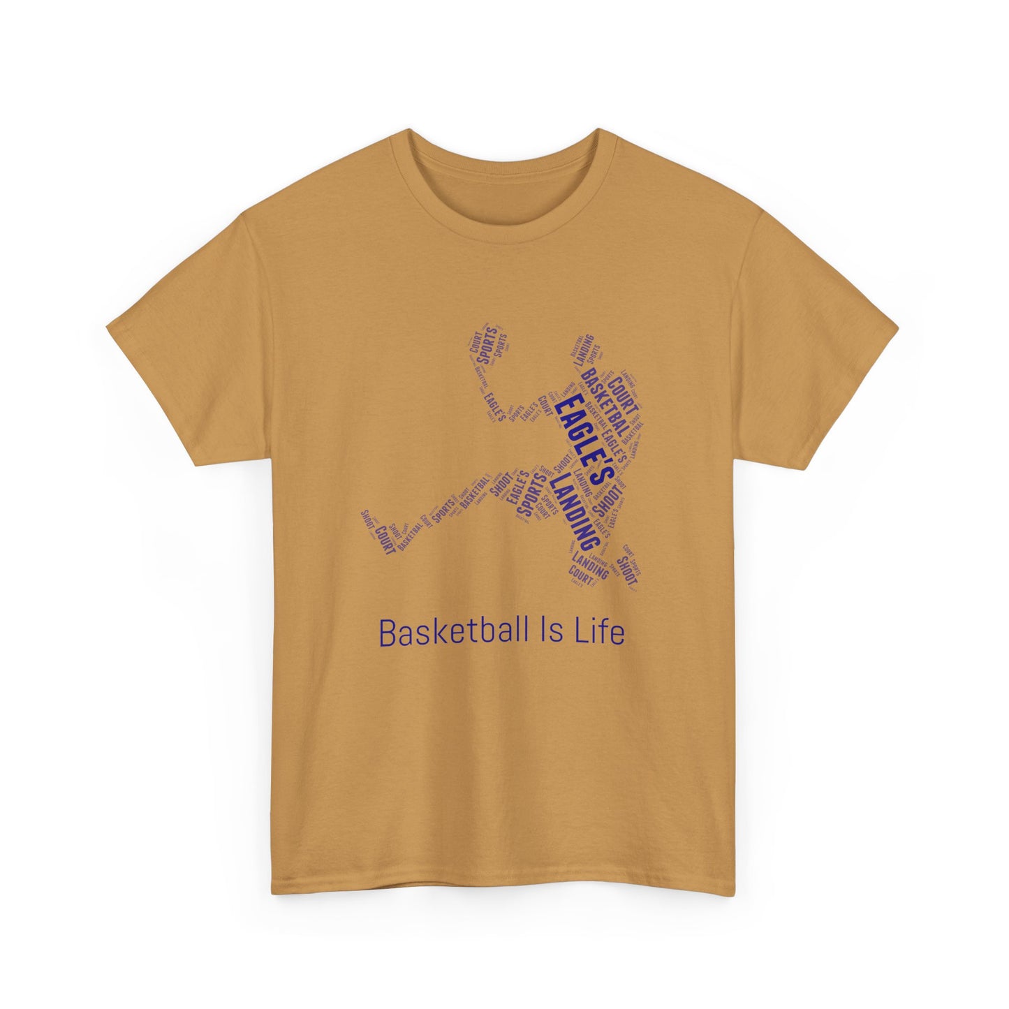 STAFF Basketball Is Life Unisex Heavy Cotton Tee