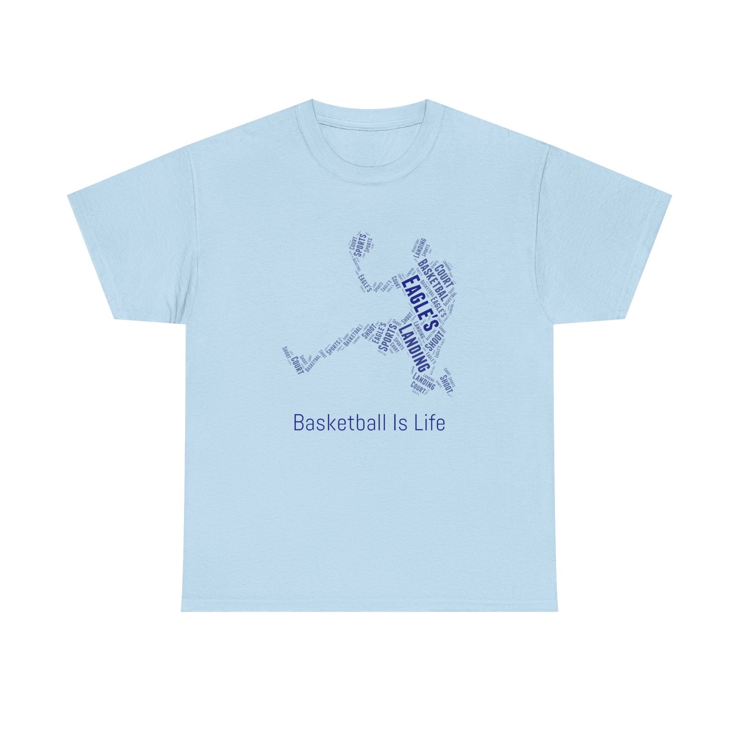 STAFF Basketball Is Life Unisex Heavy Cotton Tee