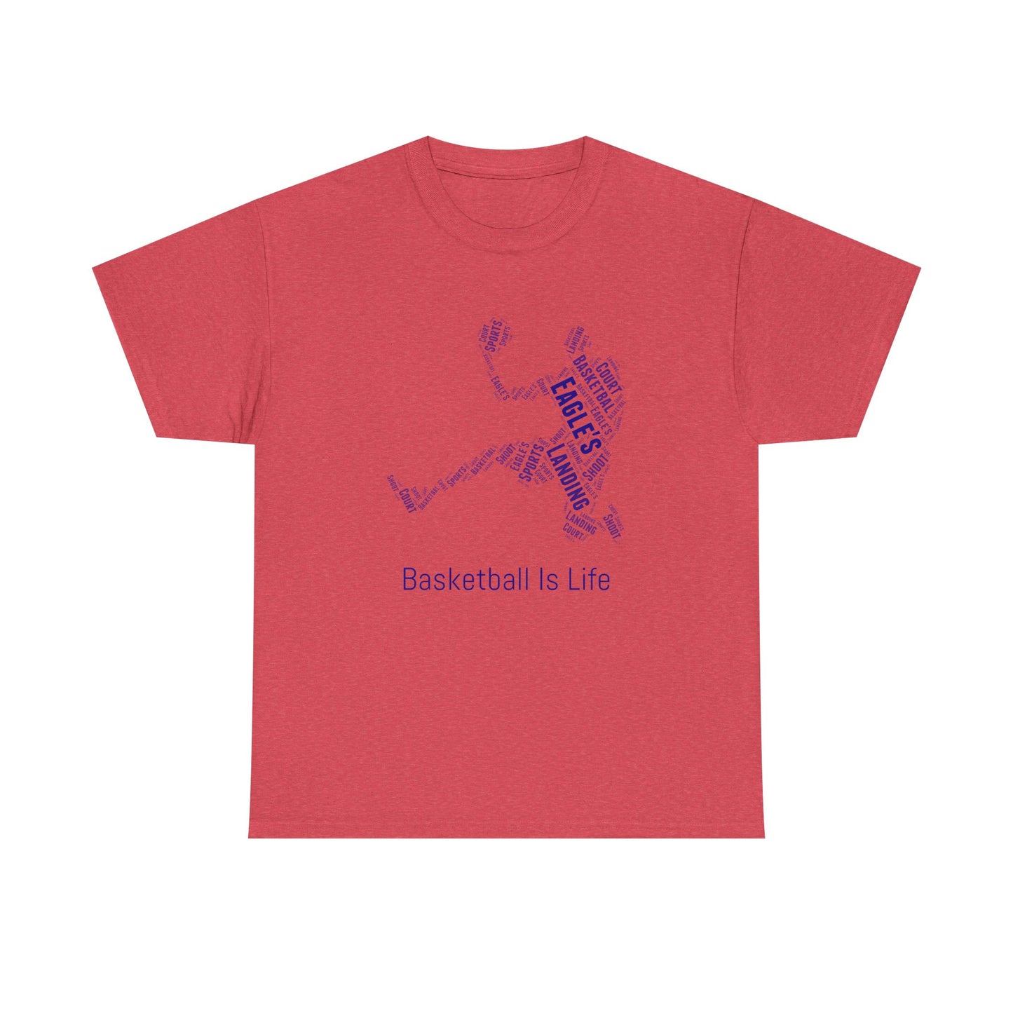 STAFF Basketball Is Life Unisex Heavy Cotton Tee