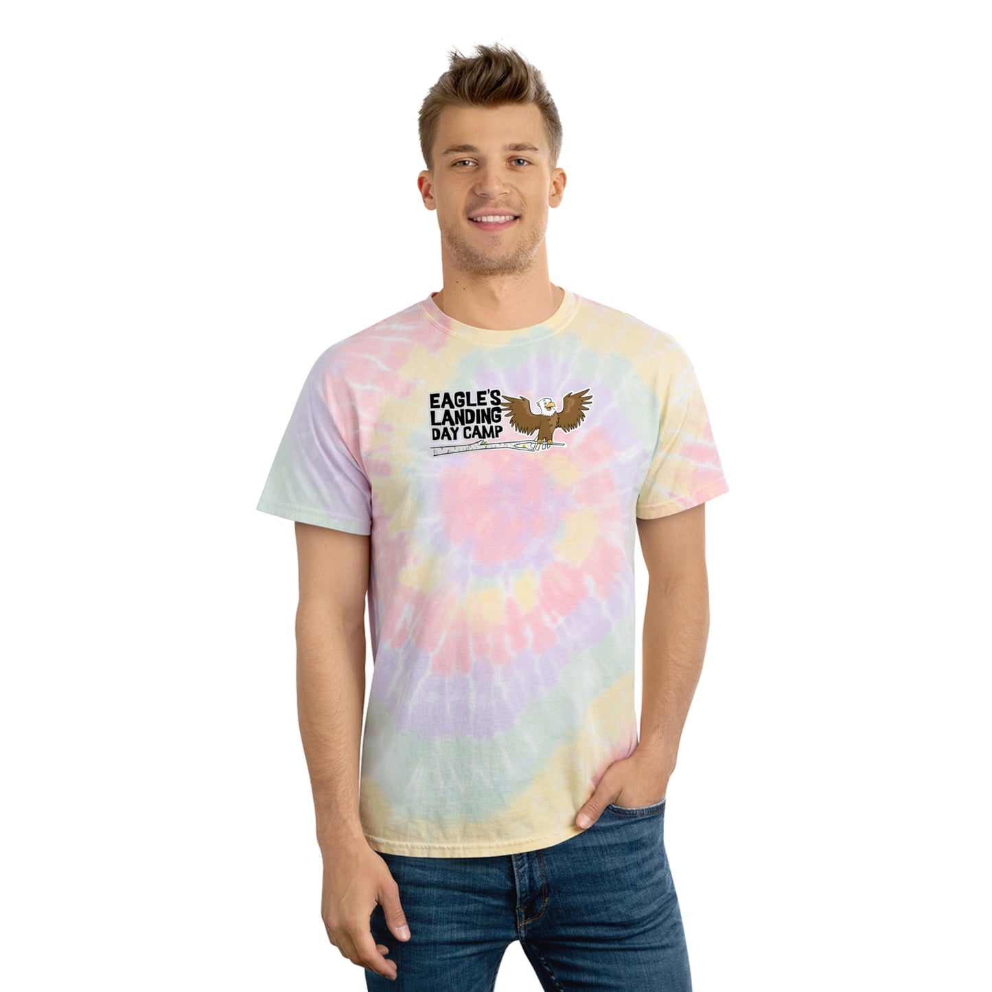 ADULT Tie-Dye Tee, Spiral