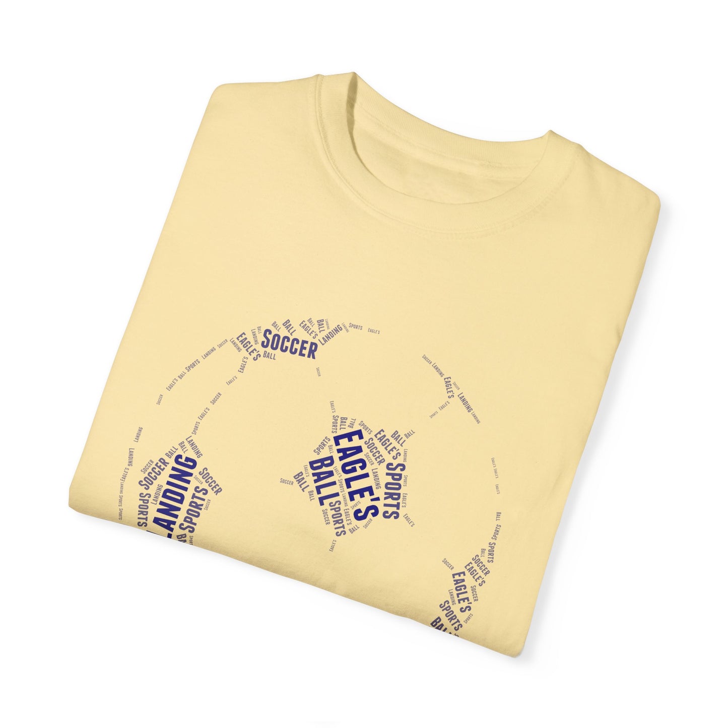 Soccer Is Life Unisex Garment-Dyed T-Shirt - Perfect for Fans & Sports Lovers