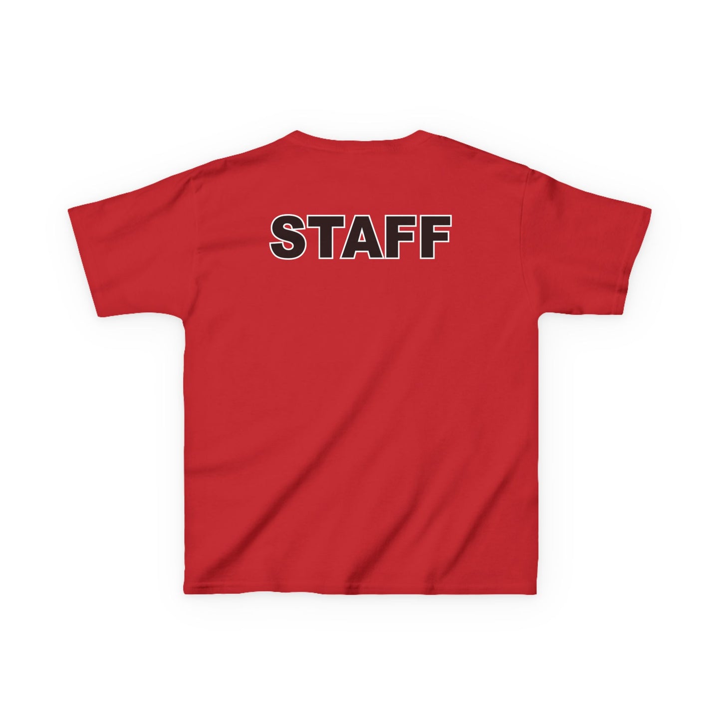 STAFF Soccer Ball Kids Heavy Cotton Tee - Perfect for Young Athletes