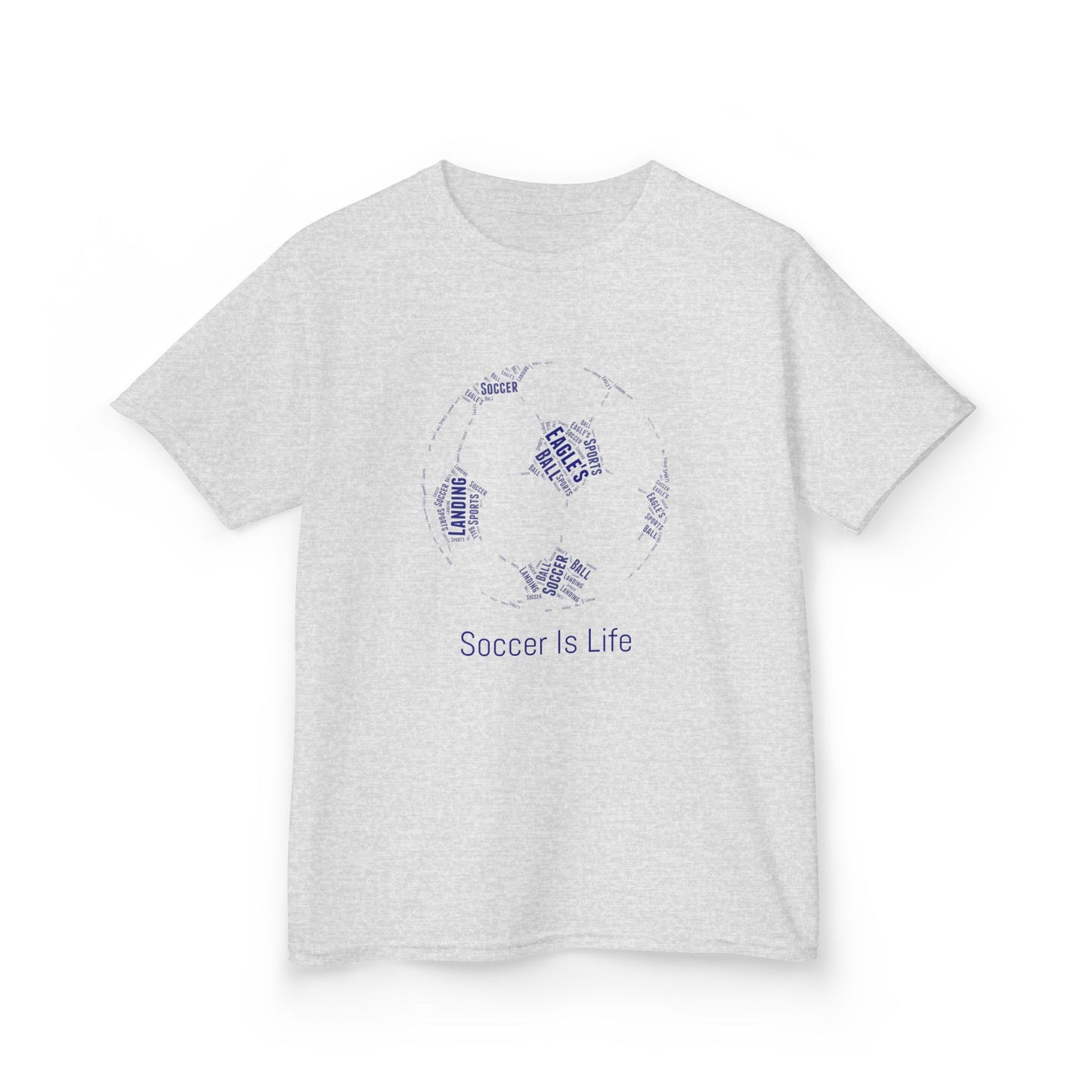 STAFF Soccer Ball Kids Heavy Cotton Tee - Perfect for Young Athletes