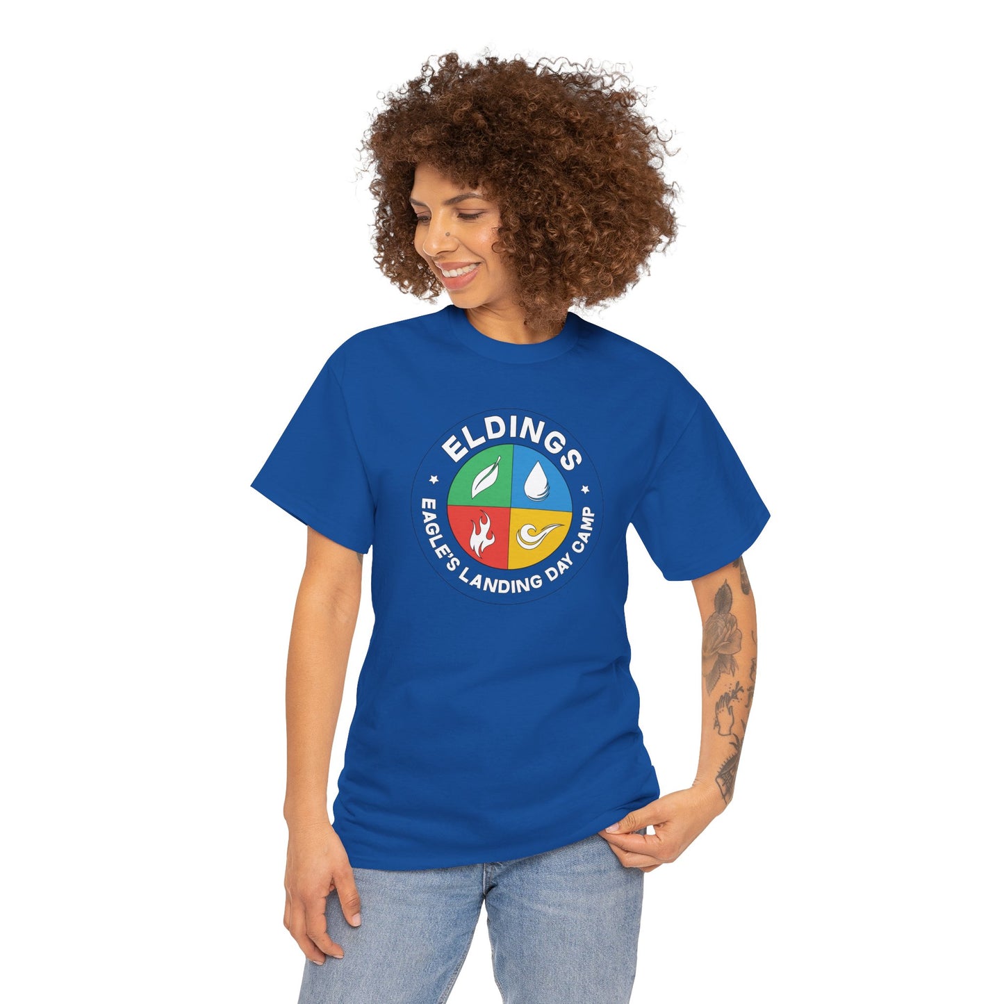 STAFF ELDING Tribal Unisex Heavy Cotton Tee