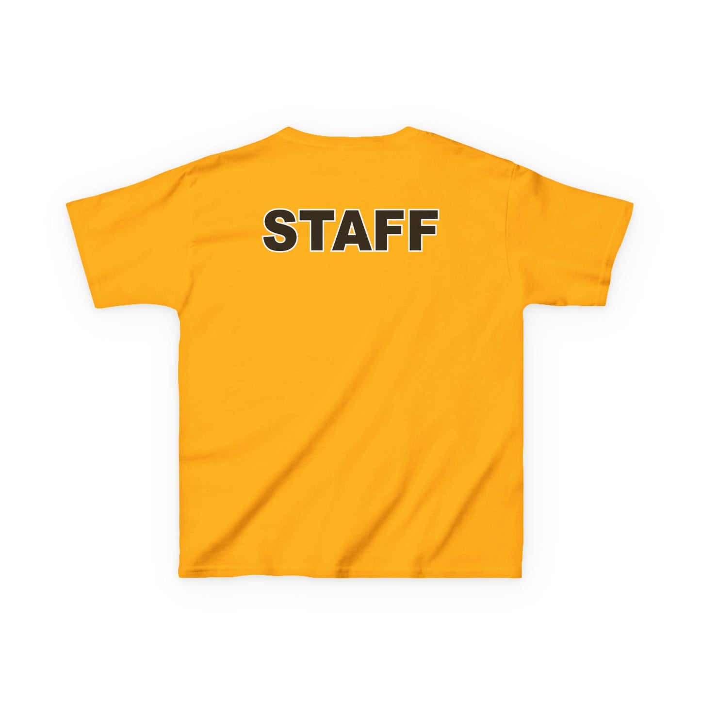 STAFF Soccer Ball Kids Heavy Cotton Tee - Perfect for Young Athletes