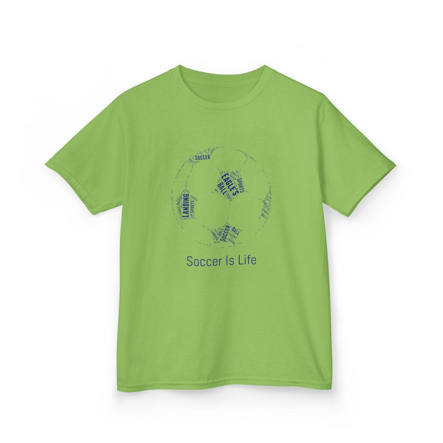 STAFF Soccer Ball Kids Heavy Cotton Tee - Perfect for Young Athletes