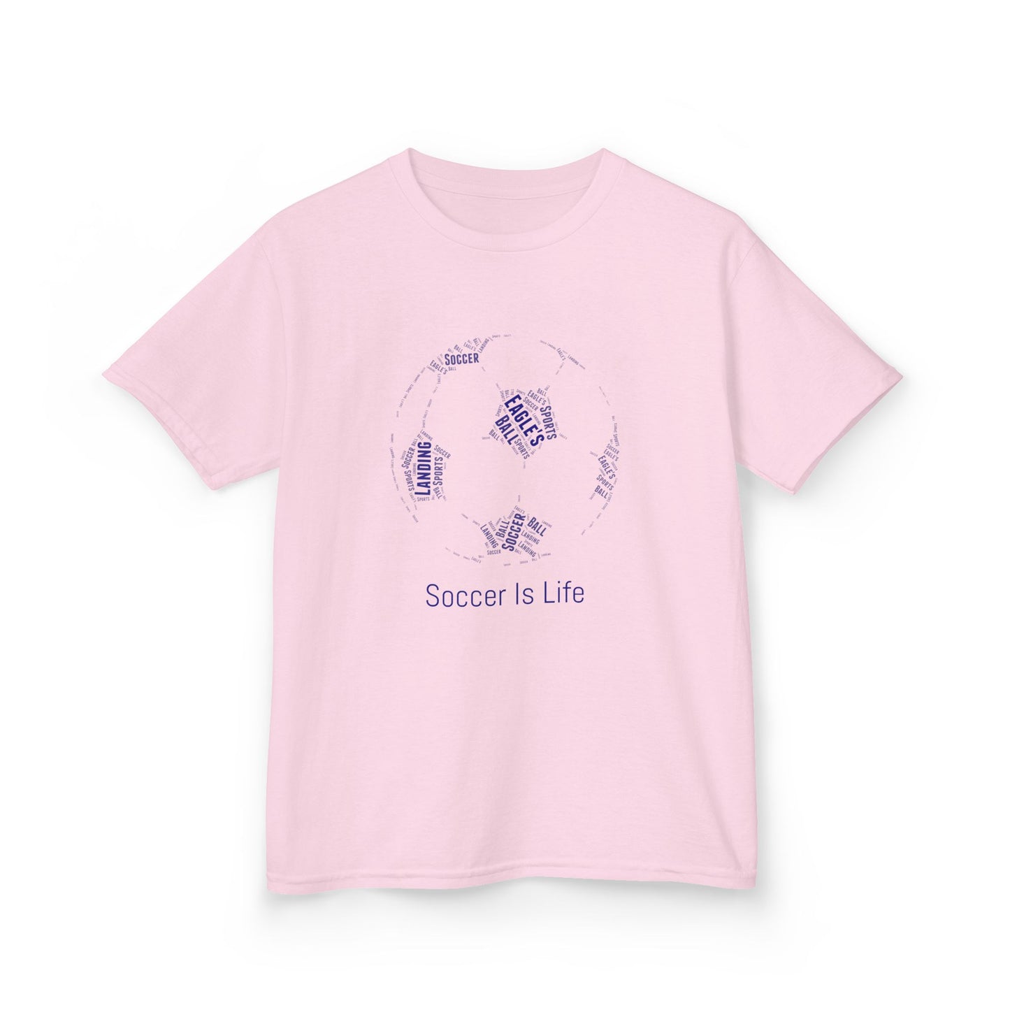 STAFF Soccer Ball Kids Heavy Cotton Tee - Perfect for Young Athletes